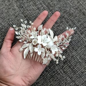 NEW Bridal Floral Hair Comb
